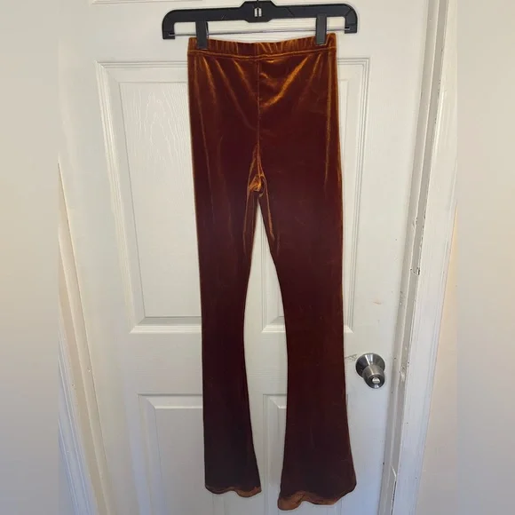 Flare Velvet Disco Pants - Picture 2 of 2
